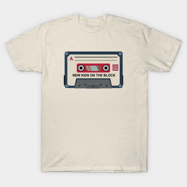 New Kids On The Block Cassette T-Shirt by Abiarsa